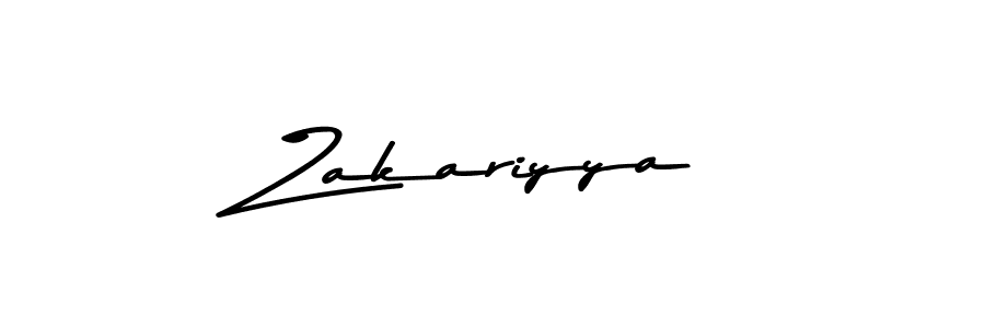 Design your own signature with our free online signature maker. With this signature software, you can create a handwritten (Asem Kandis PERSONAL USE) signature for name Zakariyya. Zakariyya signature style 9 images and pictures png