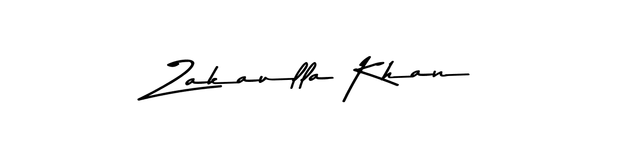 The best way (Asem Kandis PERSONAL USE) to make a short signature is to pick only two or three words in your name. The name Zakaulla Khan include a total of six letters. For converting this name. Zakaulla Khan signature style 9 images and pictures png