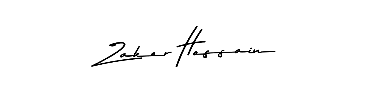 Zaker Hossain stylish signature style. Best Handwritten Sign (Asem Kandis PERSONAL USE) for my name. Handwritten Signature Collection Ideas for my name Zaker Hossain. Zaker Hossain signature style 9 images and pictures png