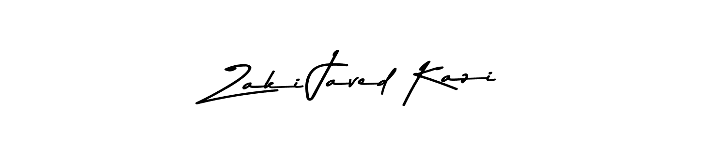 Similarly Asem Kandis PERSONAL USE is the best handwritten signature design. Signature creator online .You can use it as an online autograph creator for name Zaki Javed Kazi. Zaki Javed Kazi signature style 9 images and pictures png