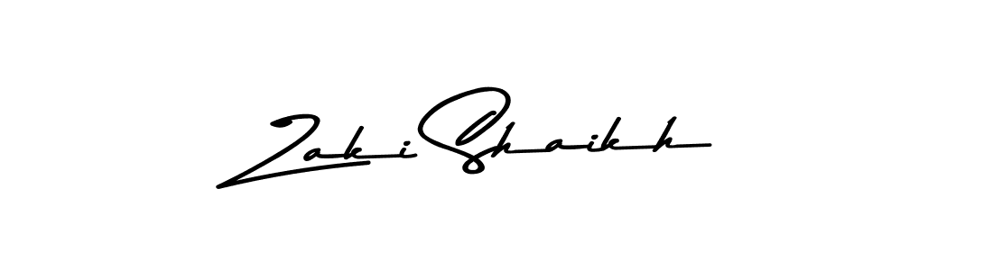 Also You can easily find your signature by using the search form. We will create Zaki Shaikh name handwritten signature images for you free of cost using Asem Kandis PERSONAL USE sign style. Zaki Shaikh signature style 9 images and pictures png