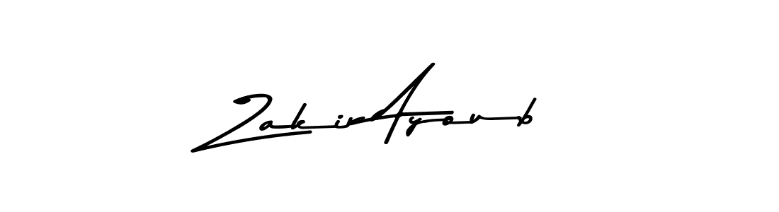 How to make Zakir Ayoub signature? Asem Kandis PERSONAL USE is a professional autograph style. Create handwritten signature for Zakir Ayoub name. Zakir Ayoub signature style 9 images and pictures png