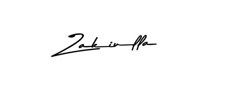 Create a beautiful signature design for name Zakiulla. With this signature (Asem Kandis PERSONAL USE) fonts, you can make a handwritten signature for free. Zakiulla signature style 9 images and pictures png