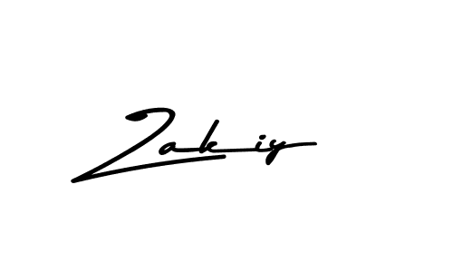Create a beautiful signature design for name Zakiy. With this signature (Asem Kandis PERSONAL USE) fonts, you can make a handwritten signature for free. Zakiy signature style 9 images and pictures png
