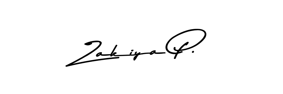 Also we have Zakiya P. name is the best signature style. Create professional handwritten signature collection using Asem Kandis PERSONAL USE autograph style. Zakiya P. signature style 9 images and pictures png