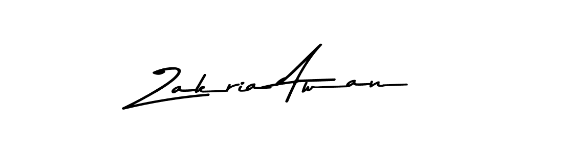 Make a short Zakria Awan signature style. Manage your documents anywhere anytime using Asem Kandis PERSONAL USE. Create and add eSignatures, submit forms, share and send files easily. Zakria Awan signature style 9 images and pictures png