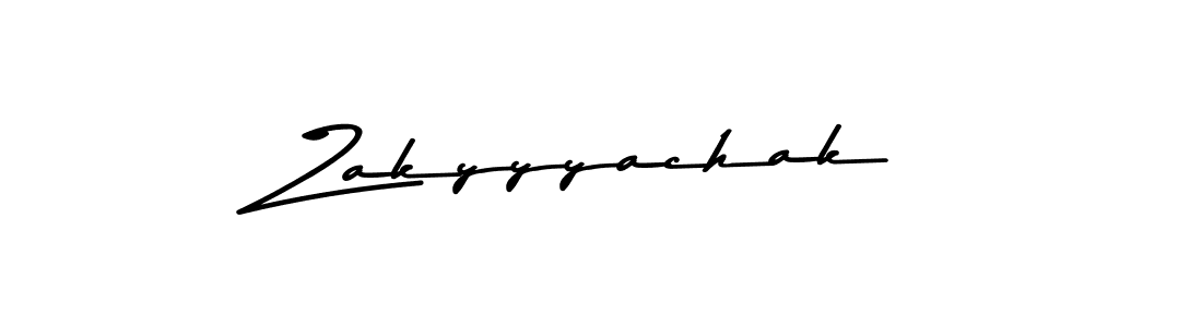 Make a beautiful signature design for name Zakyyyachak. With this signature (Asem Kandis PERSONAL USE) style, you can create a handwritten signature for free. Zakyyyachak signature style 9 images and pictures png