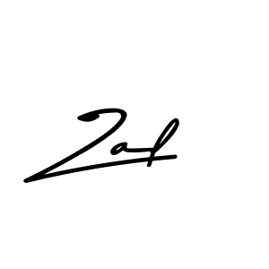 Design your own signature with our free online signature maker. With this signature software, you can create a handwritten (Asem Kandis PERSONAL USE) signature for name Zal. Zal signature style 9 images and pictures png