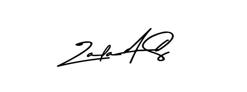 Make a short Zala A S signature style. Manage your documents anywhere anytime using Asem Kandis PERSONAL USE. Create and add eSignatures, submit forms, share and send files easily. Zala A S signature style 9 images and pictures png