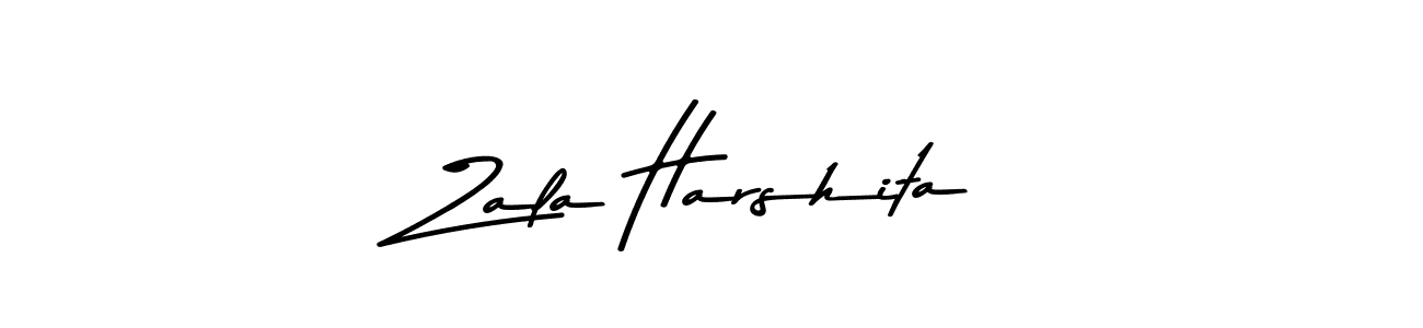 Check out images of Autograph of Zala Harshita name. Actor Zala Harshita Signature Style. Asem Kandis PERSONAL USE is a professional sign style online. Zala Harshita signature style 9 images and pictures png