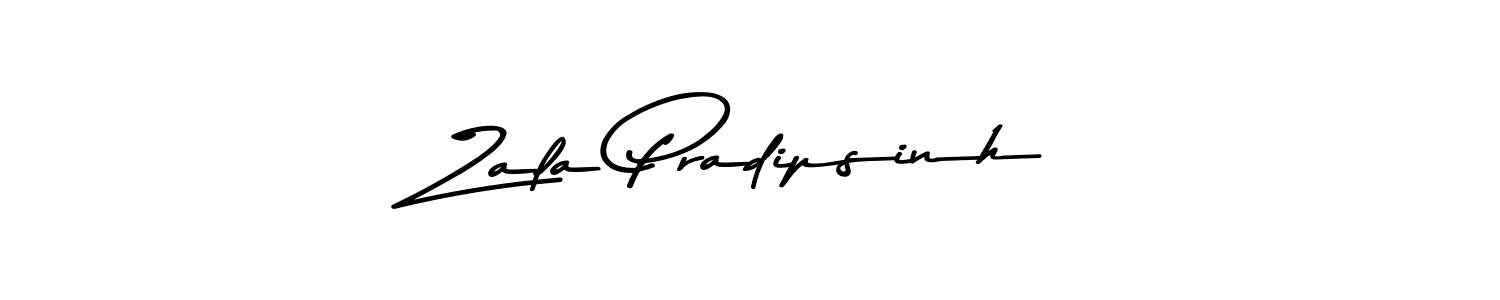 This is the best signature style for the Zala Pradipsinh name. Also you like these signature font (Asem Kandis PERSONAL USE). Mix name signature. Zala Pradipsinh signature style 9 images and pictures png