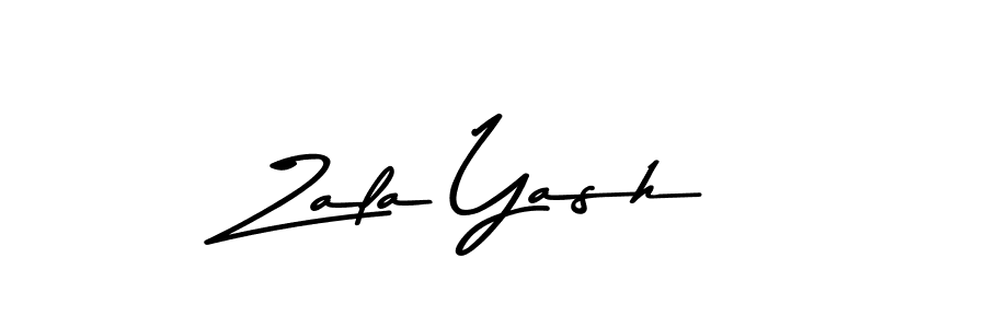 Also You can easily find your signature by using the search form. We will create Zala Yash name handwritten signature images for you free of cost using Asem Kandis PERSONAL USE sign style. Zala Yash signature style 9 images and pictures png