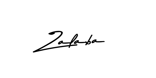 Zalaba stylish signature style. Best Handwritten Sign (Asem Kandis PERSONAL USE) for my name. Handwritten Signature Collection Ideas for my name Zalaba. Zalaba signature style 9 images and pictures png