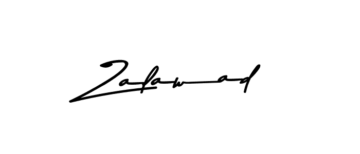 Zalawad stylish signature style. Best Handwritten Sign (Asem Kandis PERSONAL USE) for my name. Handwritten Signature Collection Ideas for my name Zalawad. Zalawad signature style 9 images and pictures png
