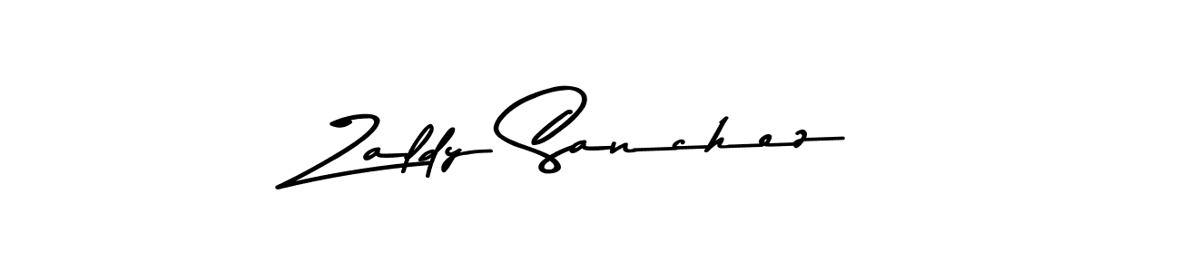 Make a beautiful signature design for name Zaldy Sanchez. Use this online signature maker to create a handwritten signature for free. Zaldy Sanchez signature style 9 images and pictures png