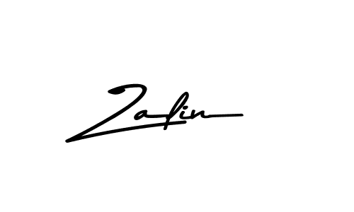 Asem Kandis PERSONAL USE is a professional signature style that is perfect for those who want to add a touch of class to their signature. It is also a great choice for those who want to make their signature more unique. Get Zalin name to fancy signature for free. Zalin signature style 9 images and pictures png