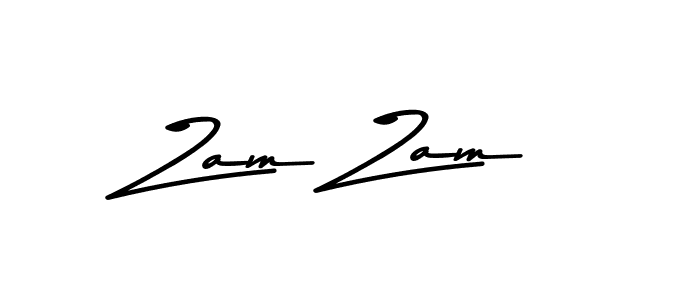 How to make Zam Zam name signature. Use Asem Kandis PERSONAL USE style for creating short signs online. This is the latest handwritten sign. Zam Zam signature style 9 images and pictures png