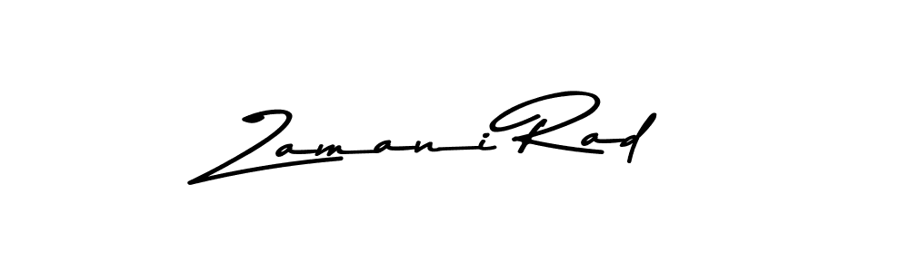 Use a signature maker to create a handwritten signature online. With this signature software, you can design (Asem Kandis PERSONAL USE) your own signature for name Zamani Rad. Zamani Rad signature style 9 images and pictures png