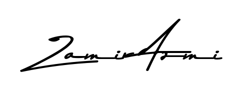An effortless, minimalist signature concept for Zamir Azmi using Asem Kandis PERSONAL USE design. Clean lines that look great on any document. Zamir Azmi signature style 9 images and pictures png