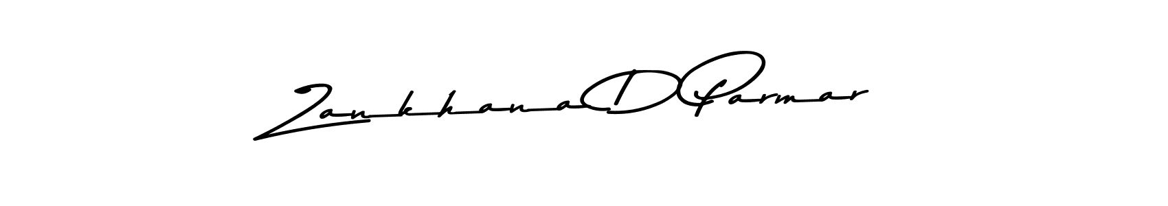 Asem Kandis PERSONAL USE is a professional signature style that is perfect for those who want to add a touch of class to their signature. It is also a great choice for those who want to make their signature more unique. Get Zankhana D Parmar name to fancy signature for free. Zankhana D Parmar signature style 9 images and pictures png
