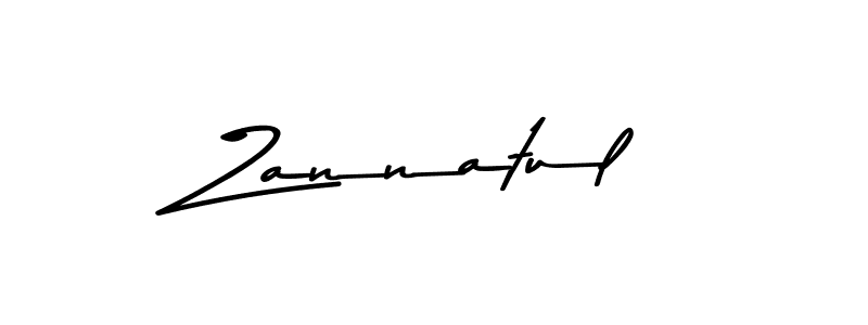Design your own signature with our free online signature maker. With this signature software, you can create a handwritten (Asem Kandis PERSONAL USE) signature for name Zannatul. Zannatul signature style 9 images and pictures png