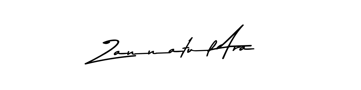 Zannatul Ara stylish signature style. Best Handwritten Sign (Asem Kandis PERSONAL USE) for my name. Handwritten Signature Collection Ideas for my name Zannatul Ara. Zannatul Ara signature style 9 images and pictures png