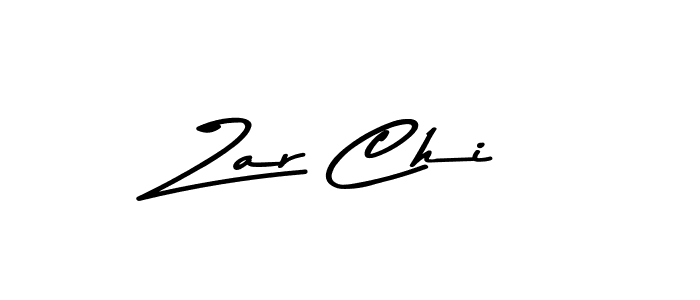 Zar Chi stylish signature style. Best Handwritten Sign (Asem Kandis PERSONAL USE) for my name. Handwritten Signature Collection Ideas for my name Zar Chi. Zar Chi signature style 9 images and pictures png