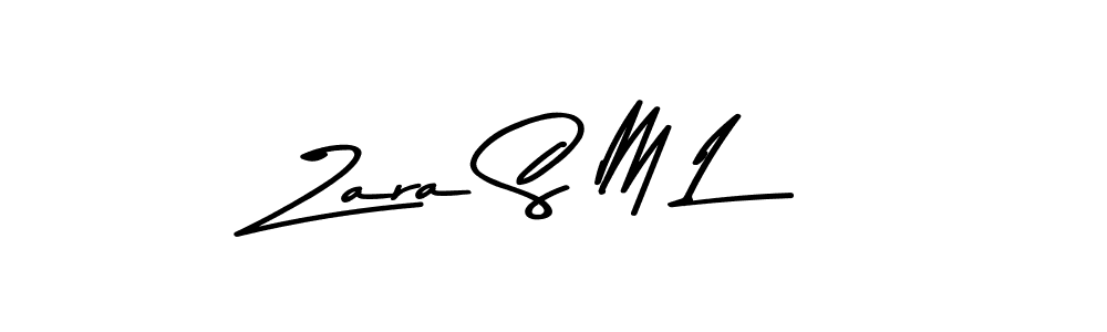Asem Kandis PERSONAL USE is a professional signature style that is perfect for those who want to add a touch of class to their signature. It is also a great choice for those who want to make their signature more unique. Get Zara S M L name to fancy signature for free. Zara S M L signature style 9 images and pictures png
