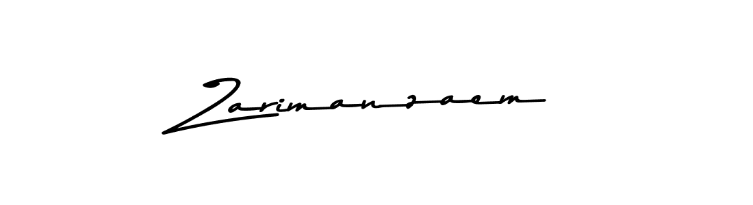 Use a signature maker to create a handwritten signature online. With this signature software, you can design (Asem Kandis PERSONAL USE) your own signature for name Zarimanzaem. Zarimanzaem signature style 9 images and pictures png