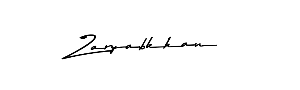 Make a beautiful signature design for name Zaryabkhan. Use this online signature maker to create a handwritten signature for free. Zaryabkhan signature style 9 images and pictures png