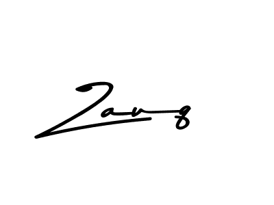 Make a beautiful signature design for name Zauq. With this signature (Asem Kandis PERSONAL USE) style, you can create a handwritten signature for free. Zauq signature style 9 images and pictures png