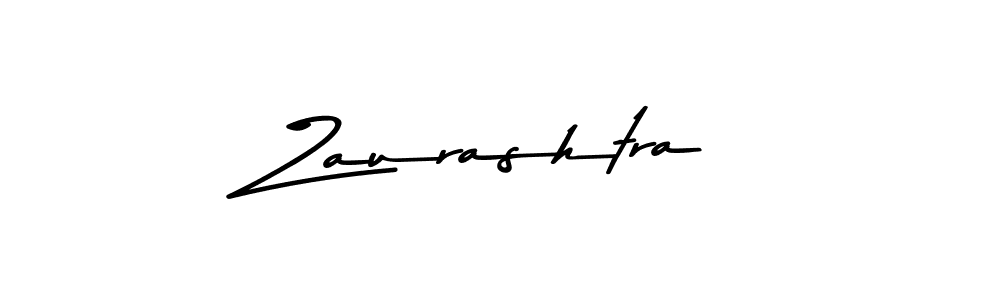 Create a beautiful signature design for name Zaurashtra. With this signature (Asem Kandis PERSONAL USE) fonts, you can make a handwritten signature for free. Zaurashtra signature style 9 images and pictures png