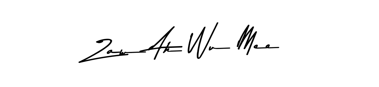 Use a signature maker to create a handwritten signature online. With this signature software, you can design (Asem Kandis PERSONAL USE) your own signature for name Zaw Ah Wu Mee. Zaw Ah Wu Mee signature style 9 images and pictures png