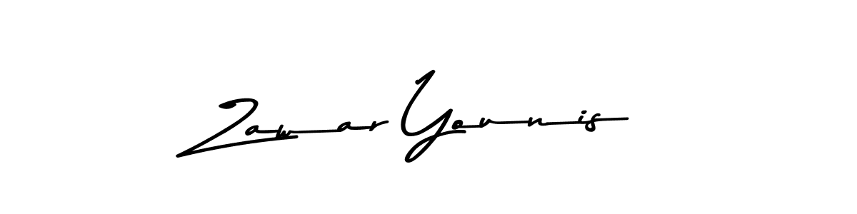 Zawar Younis stylish signature style. Best Handwritten Sign (Asem Kandis PERSONAL USE) for my name. Handwritten Signature Collection Ideas for my name Zawar Younis. Zawar Younis signature style 9 images and pictures png