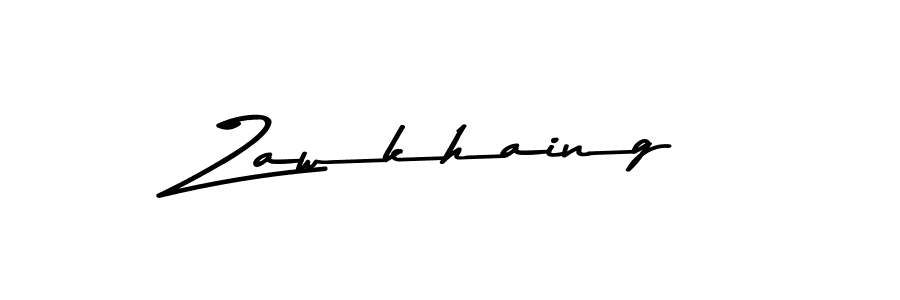 Also we have Zawkhaing name is the best signature style. Create professional handwritten signature collection using Asem Kandis PERSONAL USE autograph style. Zawkhaing signature style 9 images and pictures png