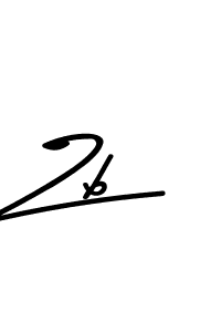 How to make Zb signature? Asem Kandis PERSONAL USE is a professional autograph style. Create handwritten signature for Zb name. Zb signature style 9 images and pictures png