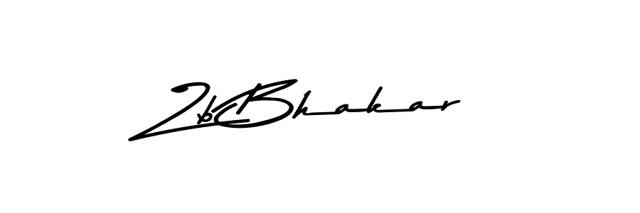The best way (Asem Kandis PERSONAL USE) to make a short signature is to pick only two or three words in your name. The name Zb Bhakar include a total of six letters. For converting this name. Zb Bhakar signature style 9 images and pictures png