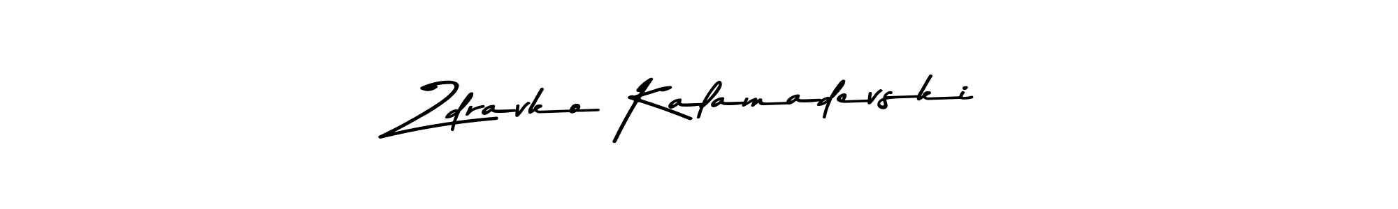 Here are the top 10 professional signature styles for the name Zdravko Kalamadevski. These are the best autograph styles you can use for your name. Zdravko Kalamadevski signature style 9 images and pictures png