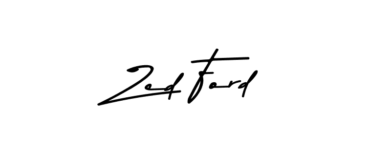 Similarly Asem Kandis PERSONAL USE is the best handwritten signature design. Signature creator online .You can use it as an online autograph creator for name Zed Ford. Zed Ford signature style 9 images and pictures png