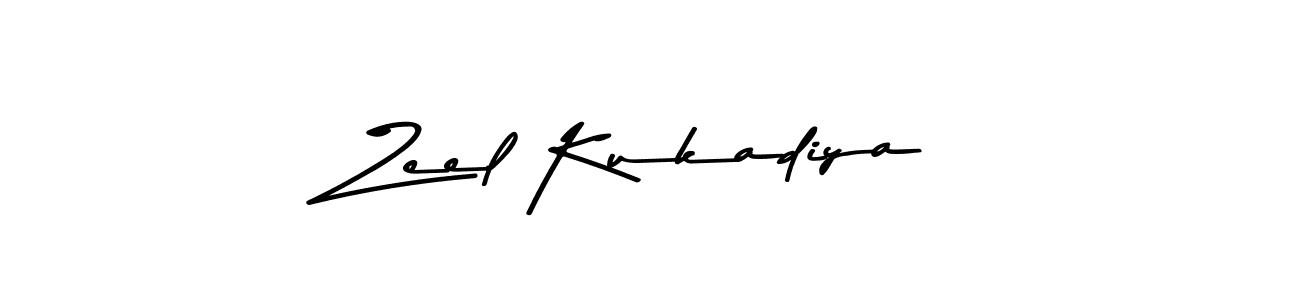 Asem Kandis PERSONAL USE is a professional signature style that is perfect for those who want to add a touch of class to their signature. It is also a great choice for those who want to make their signature more unique. Get Zeel Kukadiya name to fancy signature for free. Zeel Kukadiya signature style 9 images and pictures png