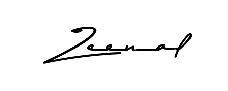 Create a beautiful signature design for name Zeenal. With this signature (Asem Kandis PERSONAL USE) fonts, you can make a handwritten signature for free. Zeenal signature style 9 images and pictures png