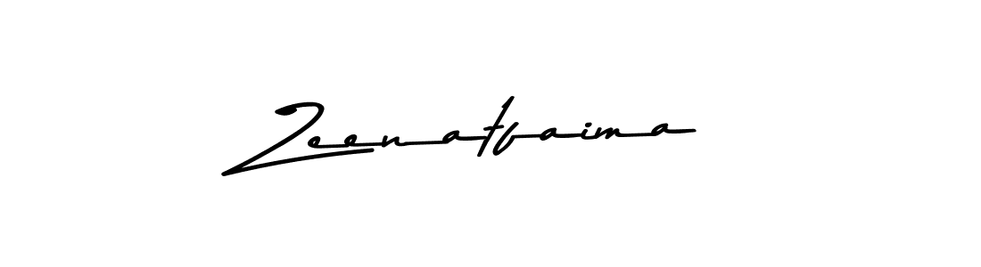 Use a signature maker to create a handwritten signature online. With this signature software, you can design (Asem Kandis PERSONAL USE) your own signature for name Zeenatfaima. Zeenatfaima signature style 9 images and pictures png