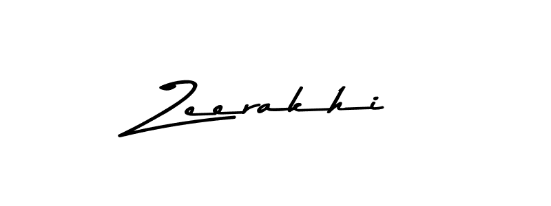 Also You can easily find your signature by using the search form. We will create Zeerakhi name handwritten signature images for you free of cost using Asem Kandis PERSONAL USE sign style. Zeerakhi signature style 9 images and pictures png