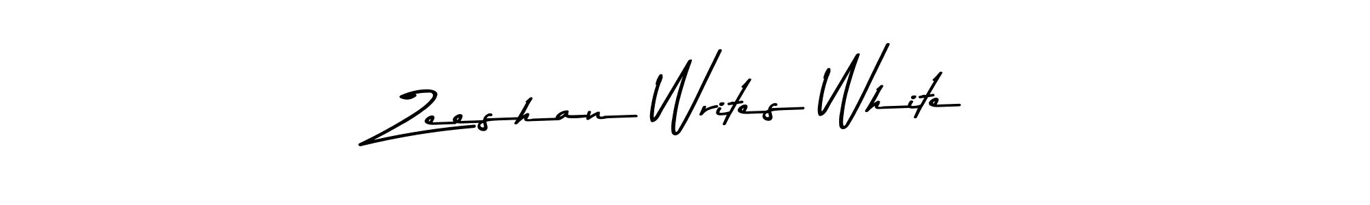 The best way (Asem Kandis PERSONAL USE) to make a short signature is to pick only two or three words in your name. The name Zeeshan Writes White include a total of six letters. For converting this name. Zeeshan Writes White signature style 9 images and pictures png