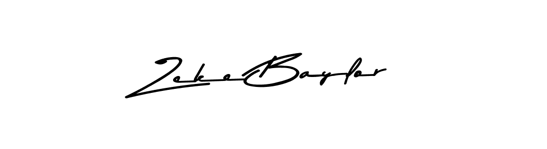 How to make Zeke Baylor name signature. Use Asem Kandis PERSONAL USE style for creating short signs online. This is the latest handwritten sign. Zeke Baylor signature style 9 images and pictures png