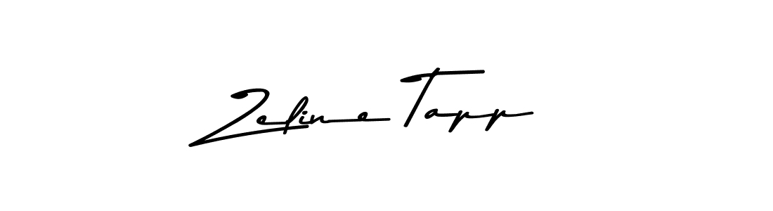 The best way (Asem Kandis PERSONAL USE) to make a short signature is to pick only two or three words in your name. The name Zeline Tapp include a total of six letters. For converting this name. Zeline Tapp signature style 9 images and pictures png
