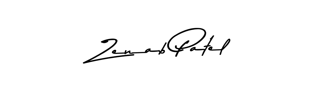Also we have Zenab Patel name is the best signature style. Create professional handwritten signature collection using Asem Kandis PERSONAL USE autograph style. Zenab Patel signature style 9 images and pictures png