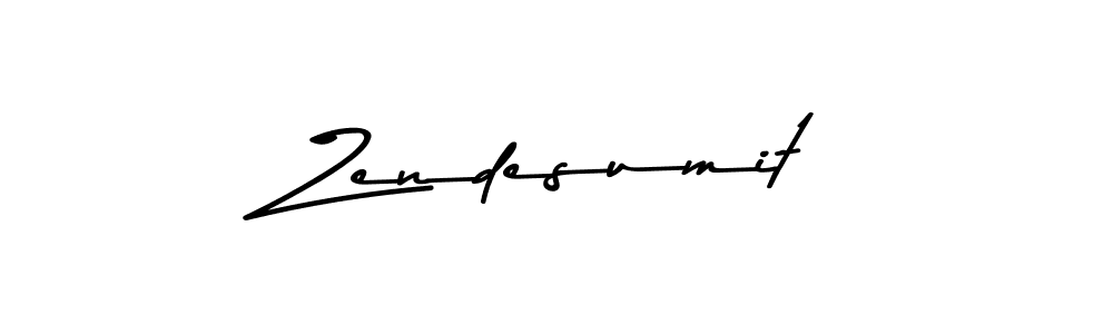 How to Draw Zendesumit signature style? Asem Kandis PERSONAL USE is a latest design signature styles for name Zendesumit. Zendesumit signature style 9 images and pictures png