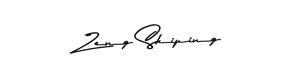 This is the best signature style for the Zeng Shiping name. Also you like these signature font (Asem Kandis PERSONAL USE). Mix name signature. Zeng Shiping signature style 9 images and pictures png