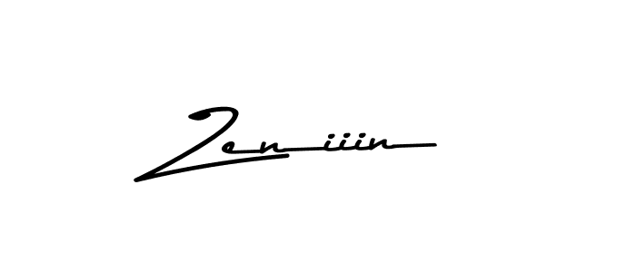 Use a signature maker to create a handwritten signature online. With this signature software, you can design (Asem Kandis PERSONAL USE) your own signature for name Zeniiin. Zeniiin signature style 9 images and pictures png
